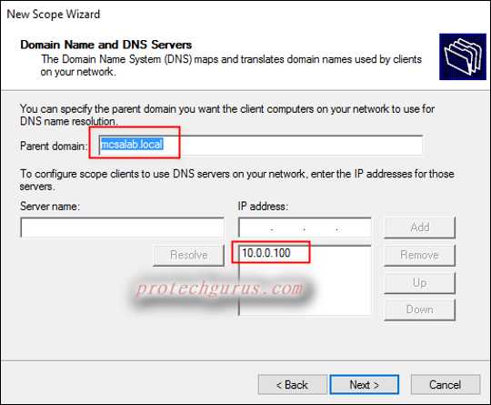 dhcp server windows 10 pro